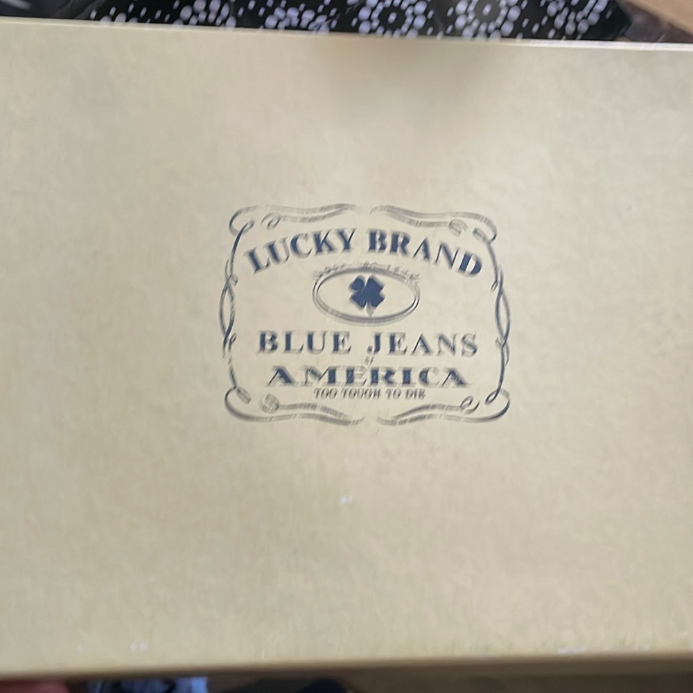 Slightly worn lucky brand wedges